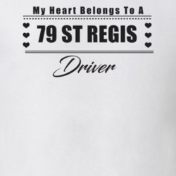 My Heart Belongs To A 1979 St Regis Driver Light Color T Shirt