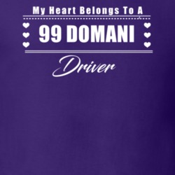 My Heart Belongs To A 1999 Domani Driver Dark Color T Shirt