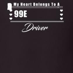 My Heart Belongs To A 1999 Escalade Driver Dark Color T Shirt