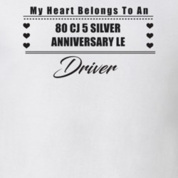 My Heart Belongs To A 1980 Cj 5 Silver Anniversary Le Driver Light Col