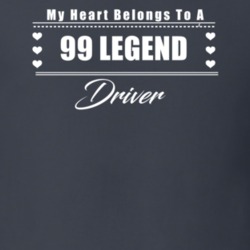 My Heart Belongs To A 1999 Legend Driver Dark Color T Shirt
