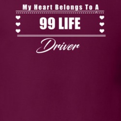 My Heart Belongs To A 1999 Life Driver Dark Color T Shirt