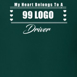 My Heart Belongs To A 1999 Logo Driver Dark Color T Shirt