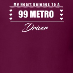 My Heart Belongs To A 1999 Metro Driver Dark Color T Shirt