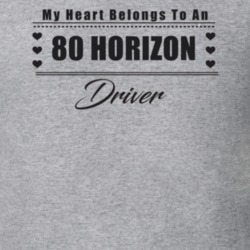 My Heart Belongs To A 1980 Horizon Driver Light Color T Shirt