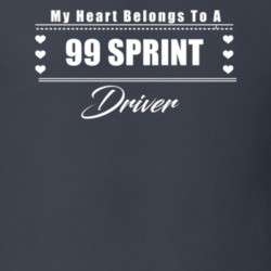 My Heart Belongs To A 1999 Sprint Driver Dark Color T Shirt