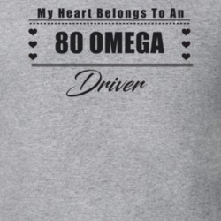 My Heart Belongs To A 1980 Omega Driver Light Color T Shirt