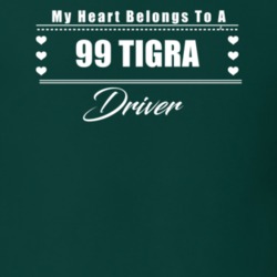 My Heart Belongs To A 1999 Tigra Driver Dark Color T Shirt