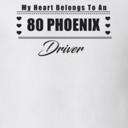 My Heart Belongs To A 1980 Phoenix Driver Light Color T Shirt