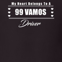 My Heart Belongs To A 1999 Vamos Driver Dark Color T Shirt