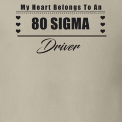 My Heart Belongs To A 1980 Sigma Driver Light Color T Shirt