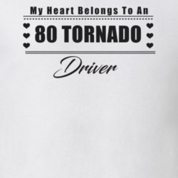 My Heart Belongs To A 1980 Tornado Driver Light Color T Shirt