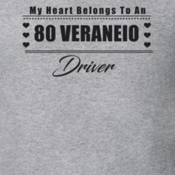 My Heart Belongs To A 1980 Veraneio Driver Light Color T Shirt