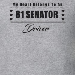 My Heart Belongs To A 1981 Senator Driver Light Color T Shirt