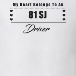 My Heart Belongs To A 1981 Sj Driver Light Color T Shirt