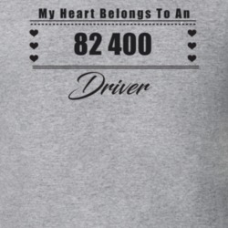 My Heart Belongs To A 1982 400 Driver Light Color T Shirt