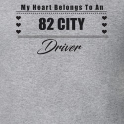 My Heart Belongs To A 1982 City Driver Light Color T Shirt