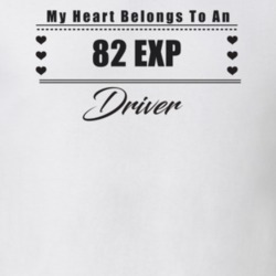 My Heart Belongs To A 1982 Exp Driver Light Color T Shirt