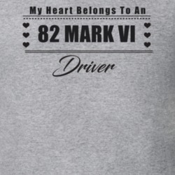 My Heart Belongs To A 1982 Mark Vi Driver Light Color T Shirt