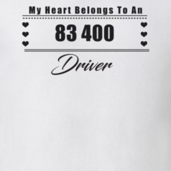 My Heart Belongs To A 1983 400 Driver Light Color T Shirt