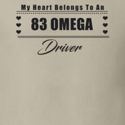 My Heart Belongs To A 1983 Omega Driver Light Color T Shirt