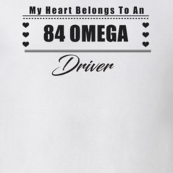 My Heart Belongs To A 1984 Omega Driver Light Color T Shirt