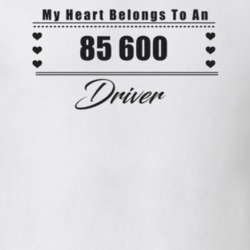 My Heart Belongs To A 1985 600 Driver Light Color T Shirt