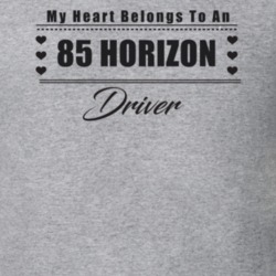 My Heart Belongs To A 1985 Horizon Driver Light Color T Shirt