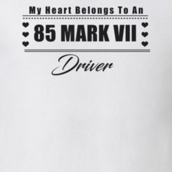 My Heart Belongs To A 1985 Mark Vii Driver Light Color T Shirt