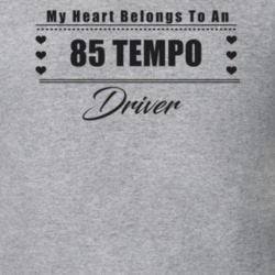 My Heart Belongs To A 1985 Tempo Driver Light Color T Shirt