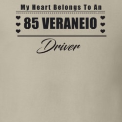My Heart Belongs To A 1985 Veraneio Driver Light Color T Shirt