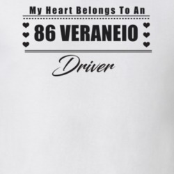 My Heart Belongs To A 1986 Veraneio Driver Light Color T Shirt