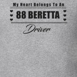 My Heart Belongs To A 1988 Beretta Driver Light Color T Shirt