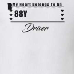 My Heart Belongs To A 1988 Celebrity Driver Light Color T Shirt