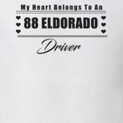 My Heart Belongs To A 1988 Eldorado Driver Light Color T Shirt