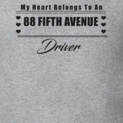 My Heart Belongs To A 1988 Fifth Avenue Driver Light Color T Shirt