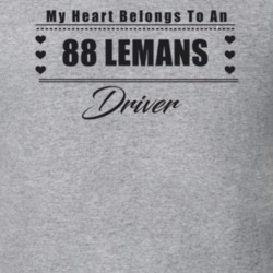 My Heart Belongs To A 1988 Lemans Driver Light Color T Shirt