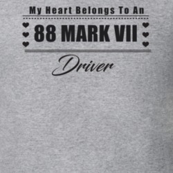 My Heart Belongs To A 1988 Mark Vii Driver Light Color T Shirt