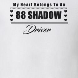 My Heart Belongs To A 1988 Shadow Driver Light Color T Shirt