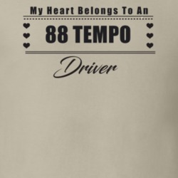 My Heart Belongs To A 1988 Tempo Driver Light Color T Shirt