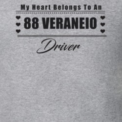 My Heart Belongs To A 1988 Veraneio Driver Light Color T Shirt