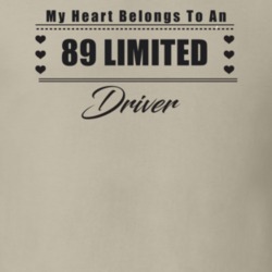 My Heart Belongs To A 1989 Limited Driver Light Color T Shirt