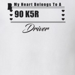 My Heart Belongs To A 1990 K5 Blazer Driver Light Color T Shirt
