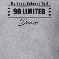 My Heart Belongs To A 1990 Limited Driver Light Color T Shirt