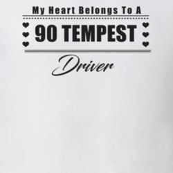 My Heart Belongs To A 1990 Tempest Driver Light Color T Shirt