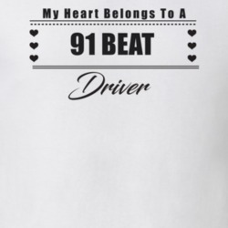 My Heart Belongs To A 1991 Beat Driver Light Color T Shirt