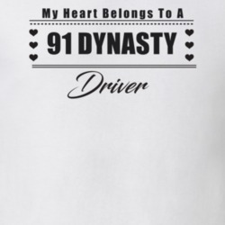 My Heart Belongs To A 1991 Dynasty Driver Light Color T Shirt