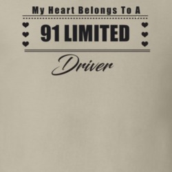 My Heart Belongs To A 1991 Limited Driver Light Color T Shirt