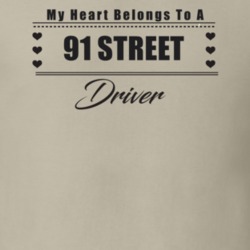 My Heart Belongs To A 1991 Street Driver Light Color T Shirt