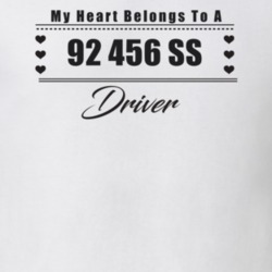 My Heart Belongs To A 1992 456 Ss Driver Light Color T Shirt